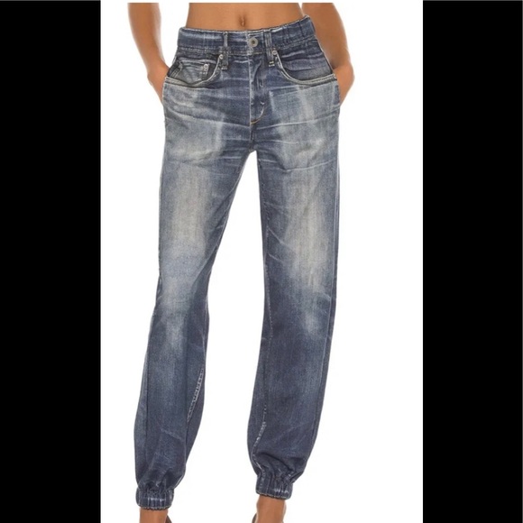 NWOT*RAG*BONE MIRAMAR TROMPE L’OEL* JEAN JOGGER*LUCAS*BRAND NEW*XS*MSRP$250 - Picture 1 of 8
